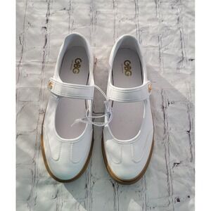 Sneakers color white Mary Jane  by GBG-Preppy, MOD, stylish